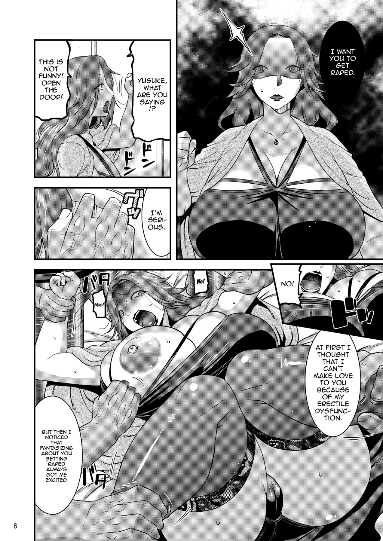 Hentai Manga Comic-The Masochistic Wife Falls To Sexual Humiliaton and Gets Pregnant-Read-7